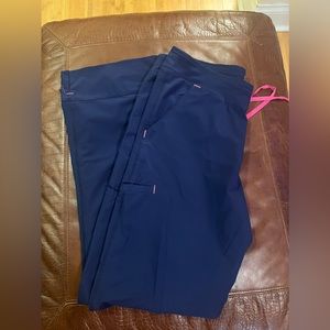 Navy scrub pants smitten